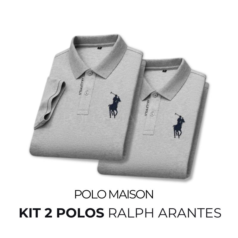 Compre 1 Leve 2 | Camisa Polo Ralph Arantes® + Relogio de Brinde