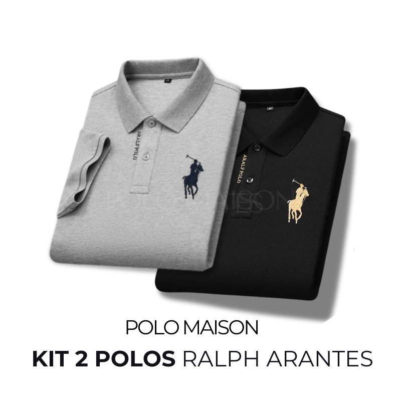 Compre 1 Leve 2 | Camisa Polo Ralph Arantes® + Relogio de Brinde