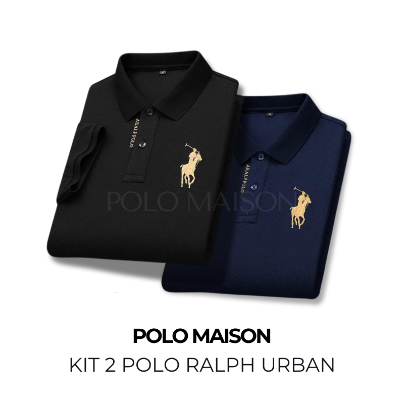 Compre 1 Leve 2 | Camisa Polo Ralph Arantes® + Relogio de Brinde