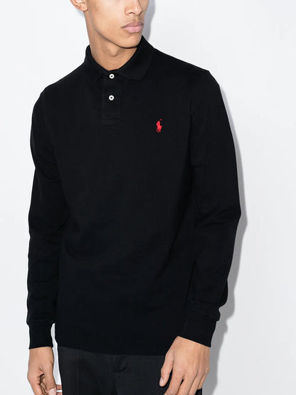 Camisa polo Ralph Lauren com logo bordado