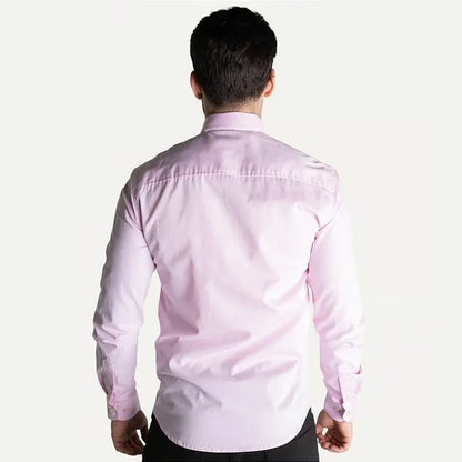 Camisa Social Ralph Lauren Oxford Colored Rosa