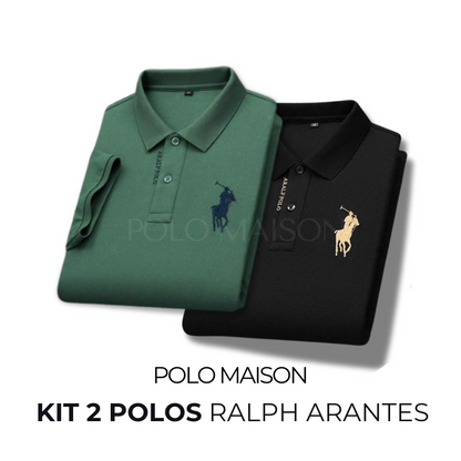 Compre 1 Leve 2 | Camisa Polo Ralph Arantes® + Relogio de Brinde
