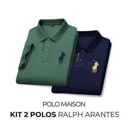 Compre 1 Leve 2 | Camisa Polo Ralph Arantes® + Relogio de Brinde