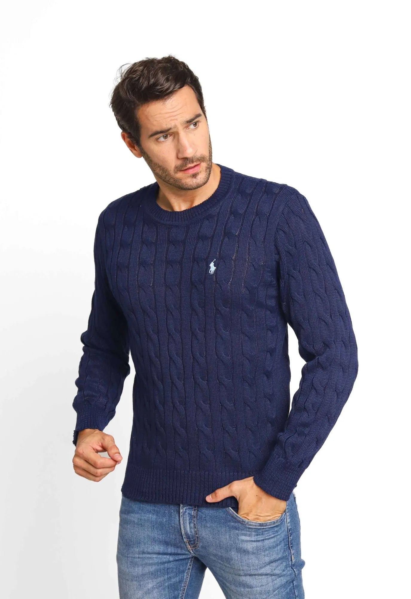 O Suéter Ralph Lauren Detalhado